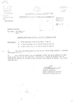 ADE Critque of RMC No2 dated 28 Apr 1972